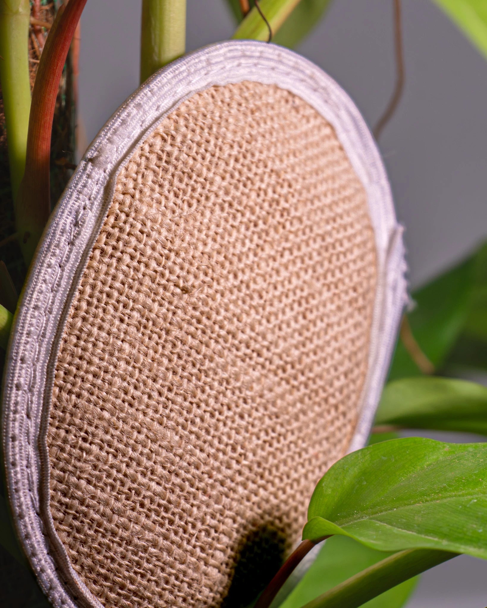 Compostable loofah. Eco-friendly, biodegradable bath and body scrub for sustainable personal care