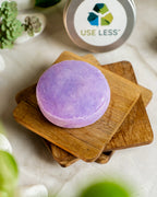 Organic shampoo bar. Eco-friendly, plastic-free hair care with natural ingredients for healthy, sustainable washing.