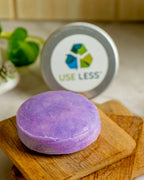 Organic shampoo bar. Eco-friendly, plastic-free hair care with natural ingredients for healthy, sustainable washing.