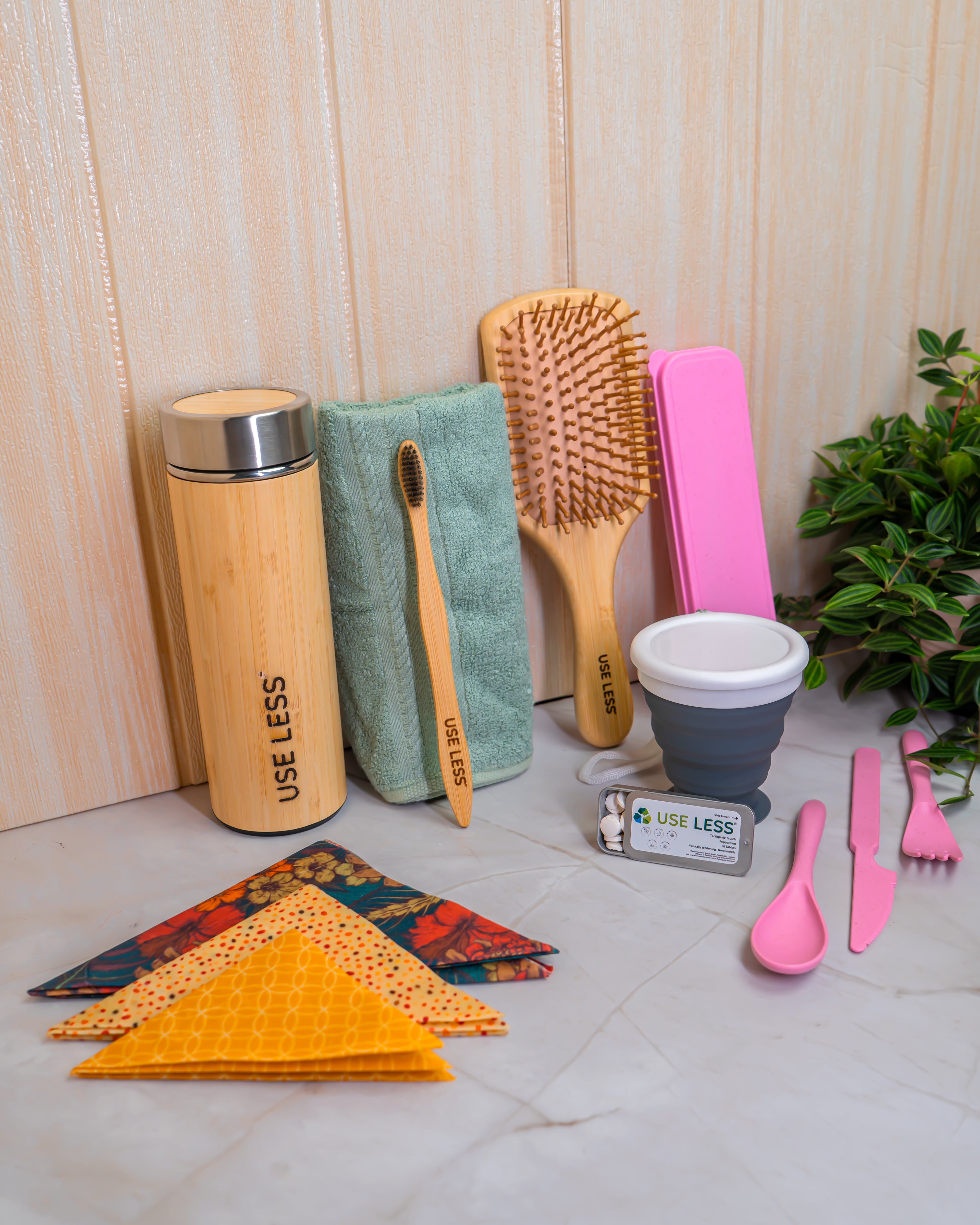 Eco-friendly Travel Reusable Bundle with durable, plastic-free, and zero-waste products for sustainable journeys on the go.