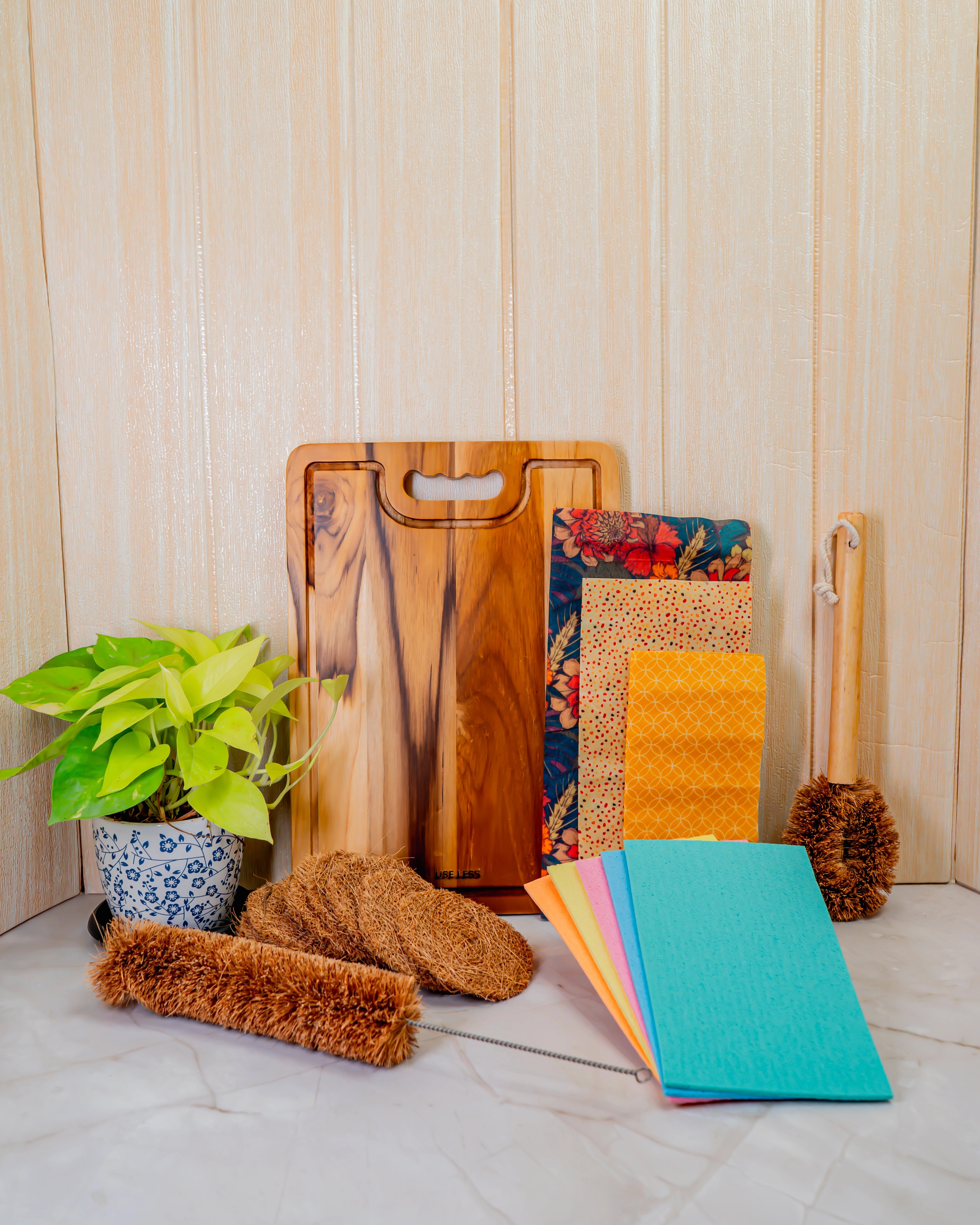 Eco-friendly Kitchen Bundle with sustainable, plastic-free, and zero-waste products for a cleaner, greener home.
